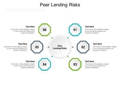 Peer lending risks ppt powerpoint presentation portfolio format ideas cpb