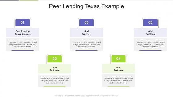 Peer Lending Texas Example In Powerpoint And Google Slides Cpb