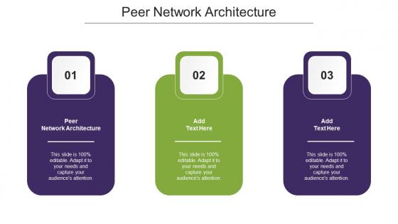 Peer Network Architecture Ppt Powerpoint Presentation Slides Influencers Cpb