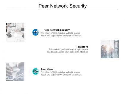 Peer network security ppt powerpoint presentation styles themes cpb