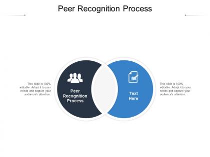Peer recognition process ppt powerpoint presentation styles files cpb