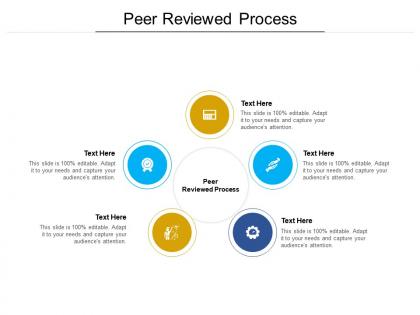 Peer reviewed process ppt powerpoint presentation summary elements cpb