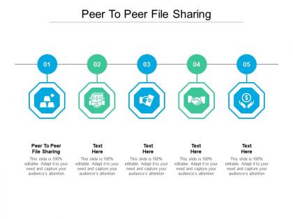 Peer to peer file sharing ppt powerpoint presentation slides background image cpb