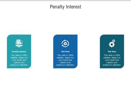 Penalty interest ppt powerpoint presentation infographics deck cpb