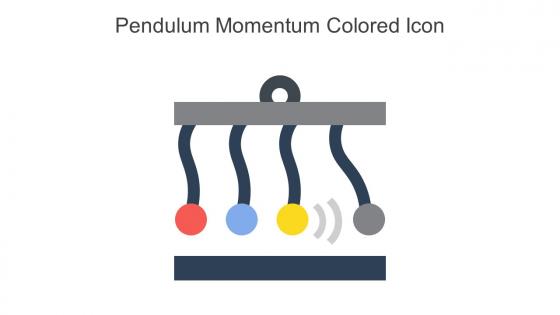 Pendulum Momentum Colored Icon In Powerpoint Pptx Png And Editable Eps Format