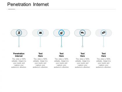 Penetration internet ppt powerpoint presentation layout cpb