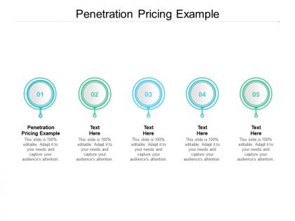 Penetration pricing example ppt powerpoint presentation elements cpb