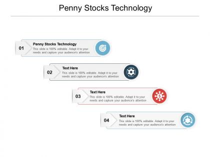 Penny stocks technology ppt powerpoint presentation file designs cpb