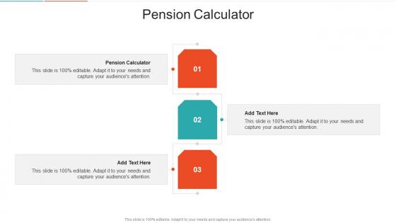 Pension Calculator In Powerpoint And Google Slides Cpb