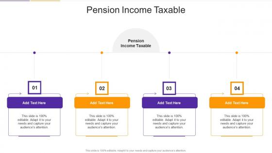 Pension Income Taxable In Powerpoint And Google Slides Cpb