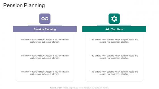 Pension Planning In Powerpoint And Google Slides Cpb