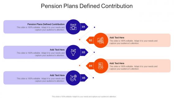 Pension Plans Defined Contribution In Powerpoint And Google Slides Cpb