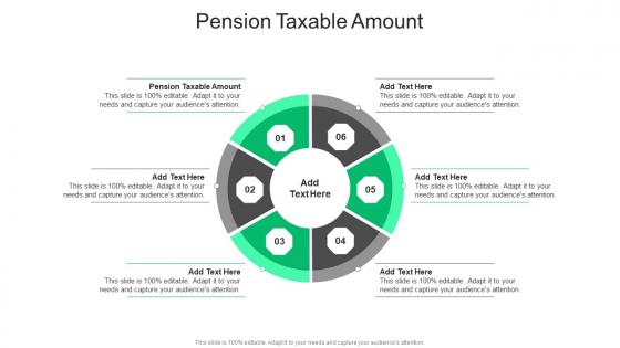 Pension Taxable Amount In Powerpoint And Google Slides Cpb