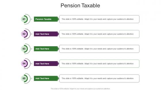 Pension Taxable In Powerpoint And Google Slides Cpb