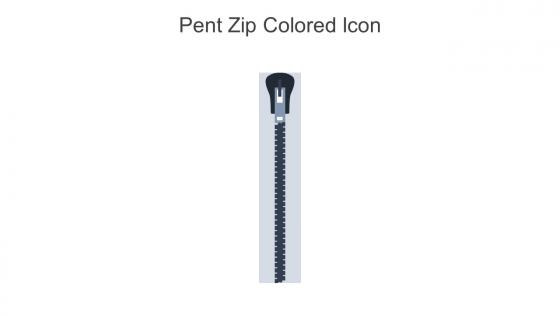 Pent Zip Colored Icon In Powerpoint Pptx Png And Editable Eps Format