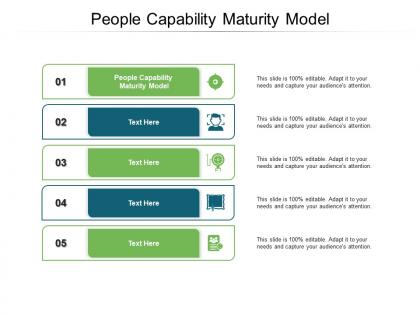 People capability maturity model ppt powerpoint presentation ideas background images cpb