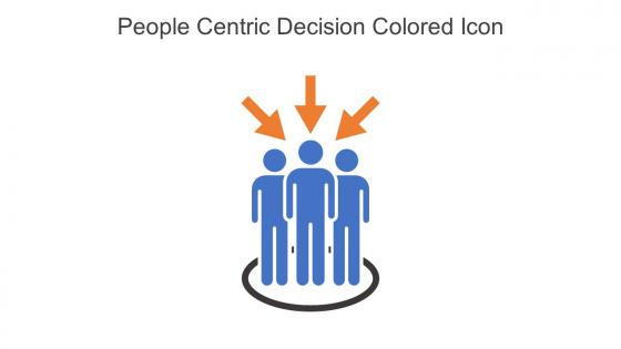 People Centric Decision Colored Icon In Powerpoint Pptx Png And Editable Eps Format