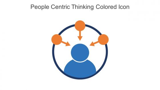 People Centric Thinking Colored Icon In Powerpoint Pptx Png And Editable Eps Format