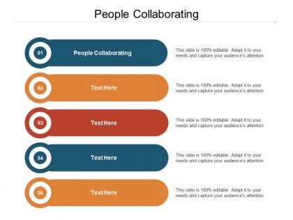 People collaborating ppt powerpoint presentation pictures sample cpb