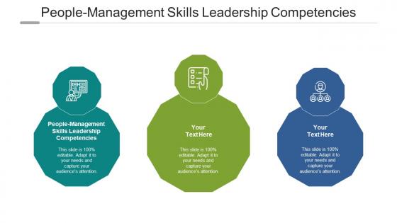 People Management Skills Leadership Competencies Ppt Powerpoint Presentation Show Cpb