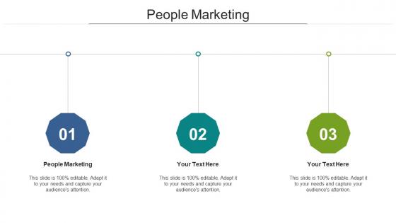 People marketing ppt powerpoint presentation diagram graph charts cpb