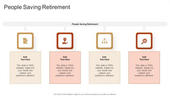 People Saving Retirement In Powerpoint And Google Slides Cpb