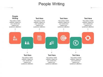 People writing ppt powerpoint presentation file infographic template cpb