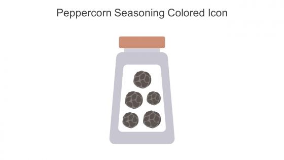 Peppercorn Seasoning Colored Icon In Powerpoint Pptx Png And Editable Eps Format