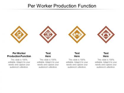Per worker production function ppt powerpoint presentation inspiration cpb