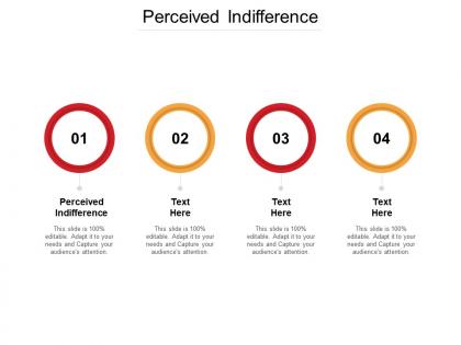 Perceived indifference ppt powerpoint presentation inspiration gallery cpb