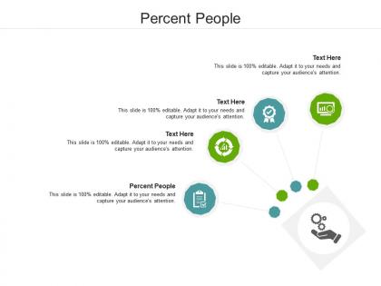 Percent people ppt powerpoint presentation infographic template examples cpb