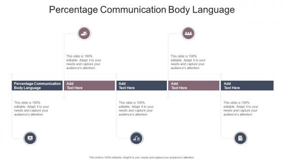Percentage Communication Body Language In Powerpoint And Google Slides Cpb
