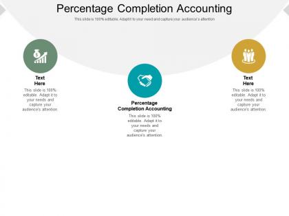 Percentage completion accounting ppt powerpoint presentation infographics example introduction cpb