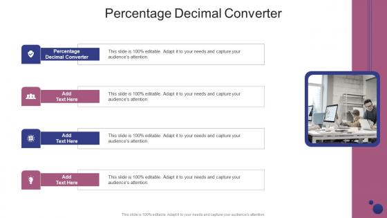 Percentage Decimal Converter In Powerpoint And Google Slides Cpb