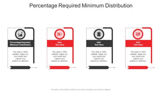 Percentage Required Minimum Distribution In Powerpoint And Google Slides Cpb