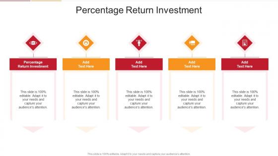 Percentage Return Investment In Powerpoint And Google Slides Cpb