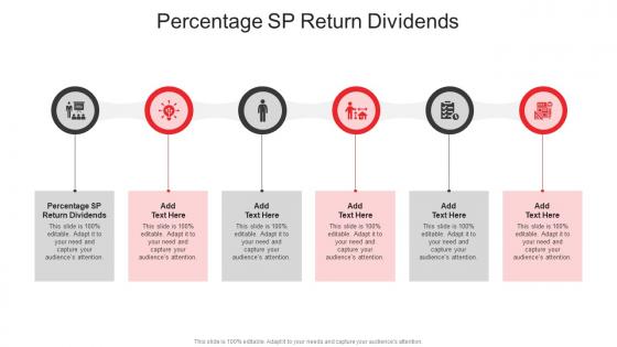 Percentage SP Return Dividends In Powerpoint And Google Slides Cpb