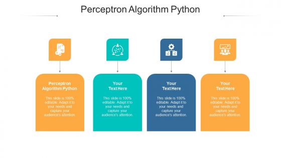 Perceptron algorithm python ppt powerpoint presentation pictures inspiration cpb