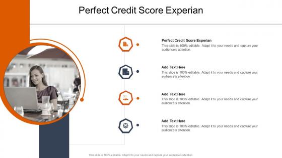 Perfect Credit Score Experian In Powerpoint And Google Slides Cpb