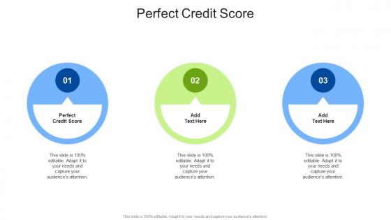 Perfect Credit Score In Powerpoint And Google Slides Cpb