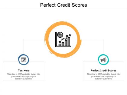 Perfect credit scores ppt powerpoint presentation ideas slideshow cpb