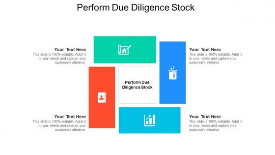 Perform due diligence stock ppt powerpoint presentation inspiration graphic images cpb