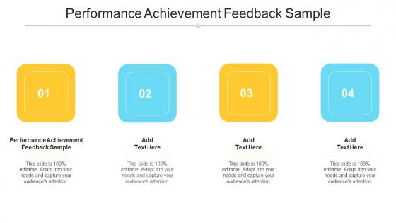 Performance Achievement Feedback Sample In Powerpoint And Google Slides Cpb