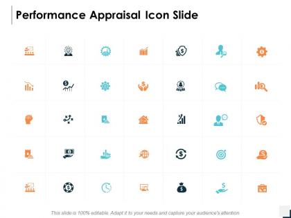 Performance appraisal icon slide gear technology c354 ppt powerpoint presentation icon example
