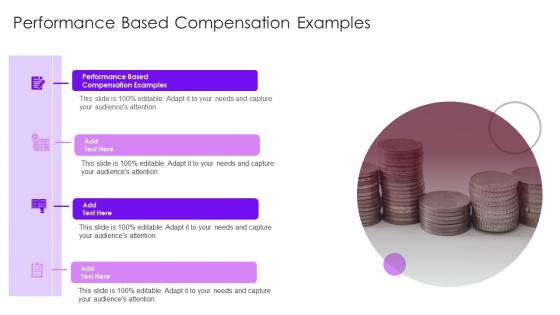 Performance Based Compensation Examples In Powerpoint And Google Slides Cpb