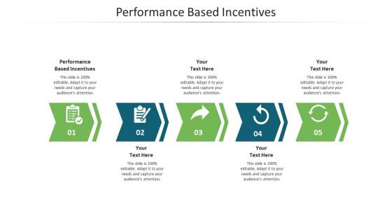 Performance based incentives ppt powerpoint presentation styles outfit cpb