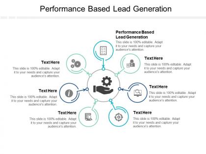 Performance based lead generation ppt powerpoint presentation summary slide cpb