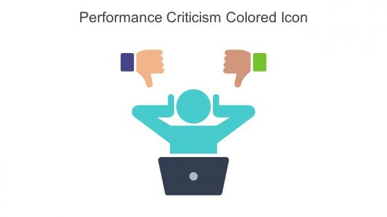 Performance Criticism Colored Icon In Powerpoint Pptx Png And Editable Eps Format