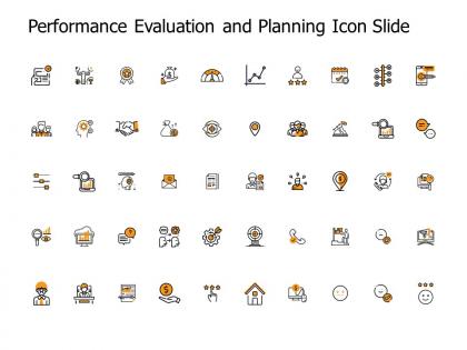 Performance evaluation and planning icon slide growth i347 ppt powerpoint presentation slides