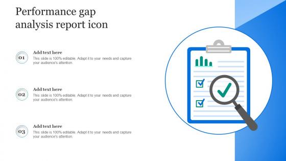 Performance Gap Analysis Report Icon